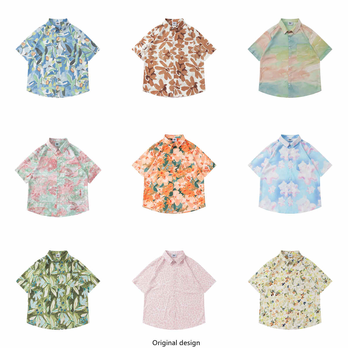 เสื้อเชิ้ตผู้ชายลายดอกไม้สไตล์ - Vintage Hawaiian Floral Shirt บทวิจารณ์และราคา