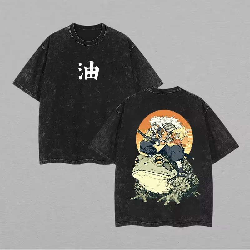 เสื้อยืดจิไรยะ ปี 2026 ลายนารู - Acid Wash Vintage Graphic T Shirt บทวิจารณ์และราคา
