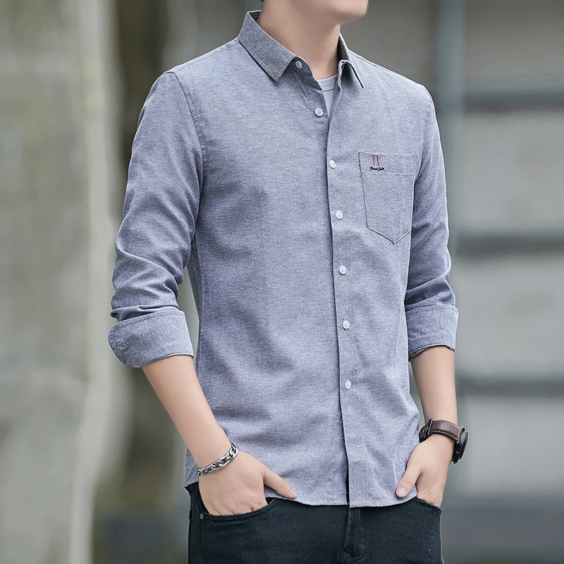 เสื้อแจ็คเก็ตแขนยาวสำหรับเล่นก - Mens Linen Shirt Long Sleeve บทวิจารณ์และราคา